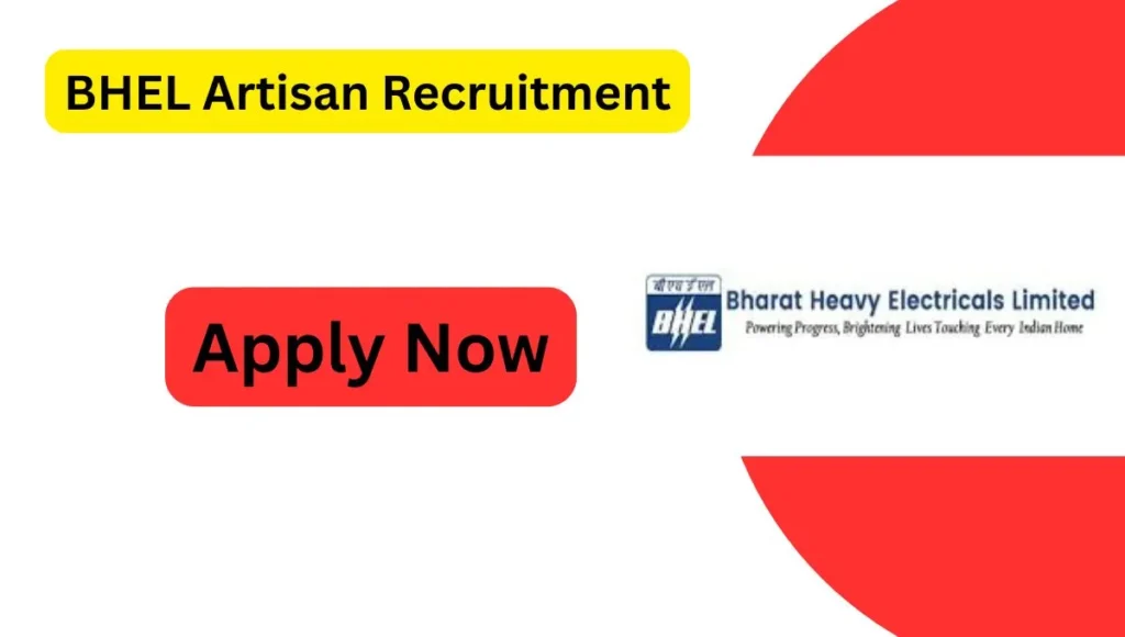 BHEL Artisan Recruitment