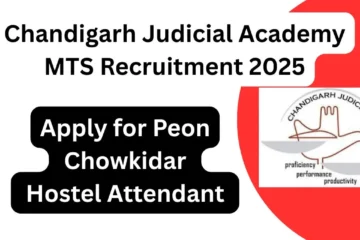 Chandigarh Judicial Academy MTS