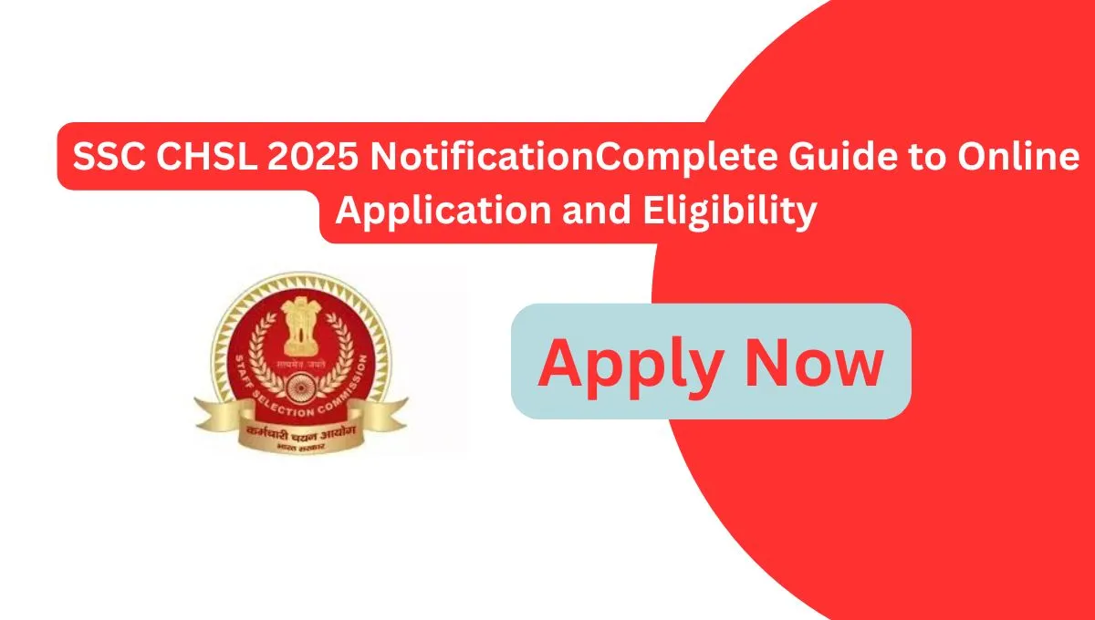 SSC CHSL 2025 Notification