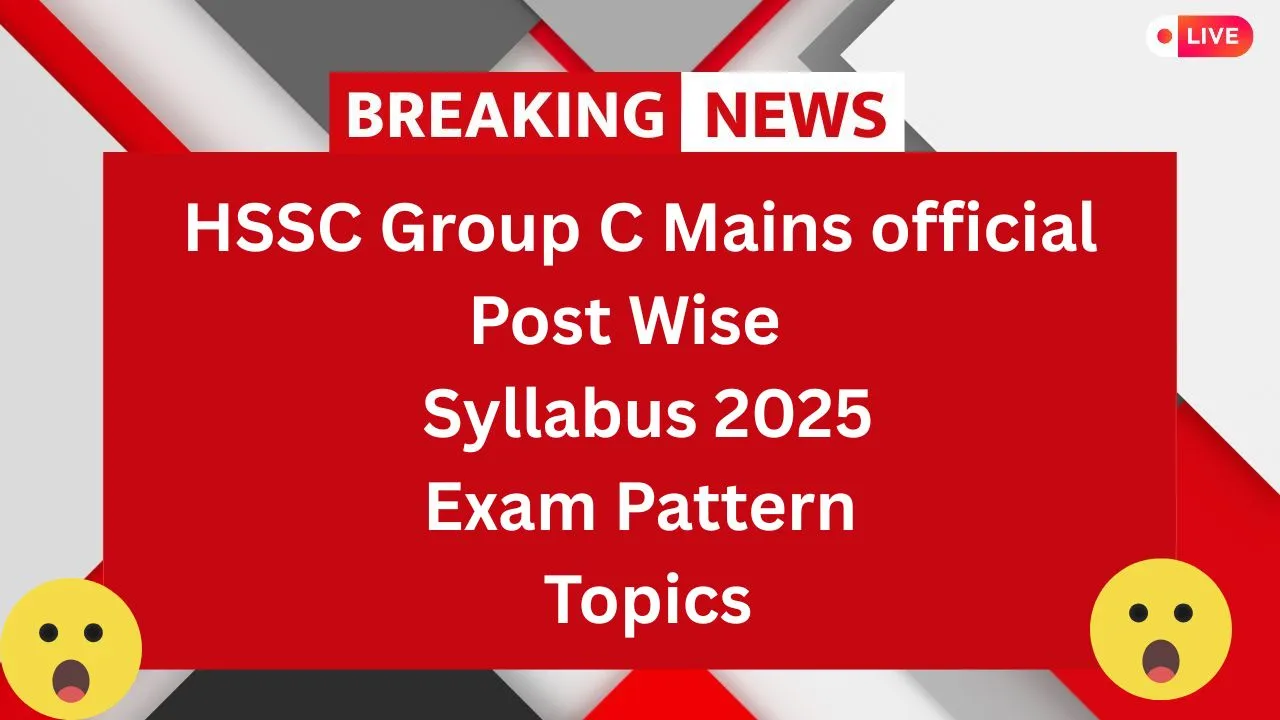 group-c-main-syllabus-post-wise