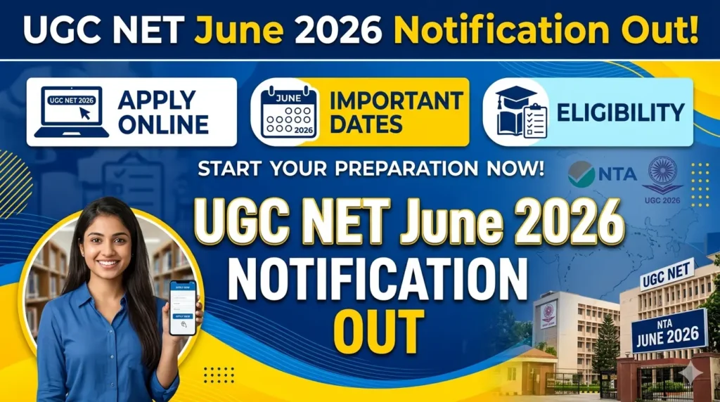 UGC NET June 2026 Notification